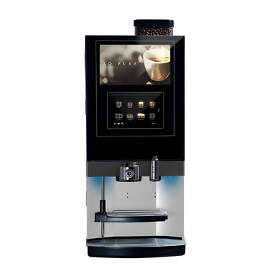 So Pure Platinum Espresso bean to cup coffee machine on a white background
