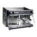 Front left view of the crem eclipse 2 group coffee machine
