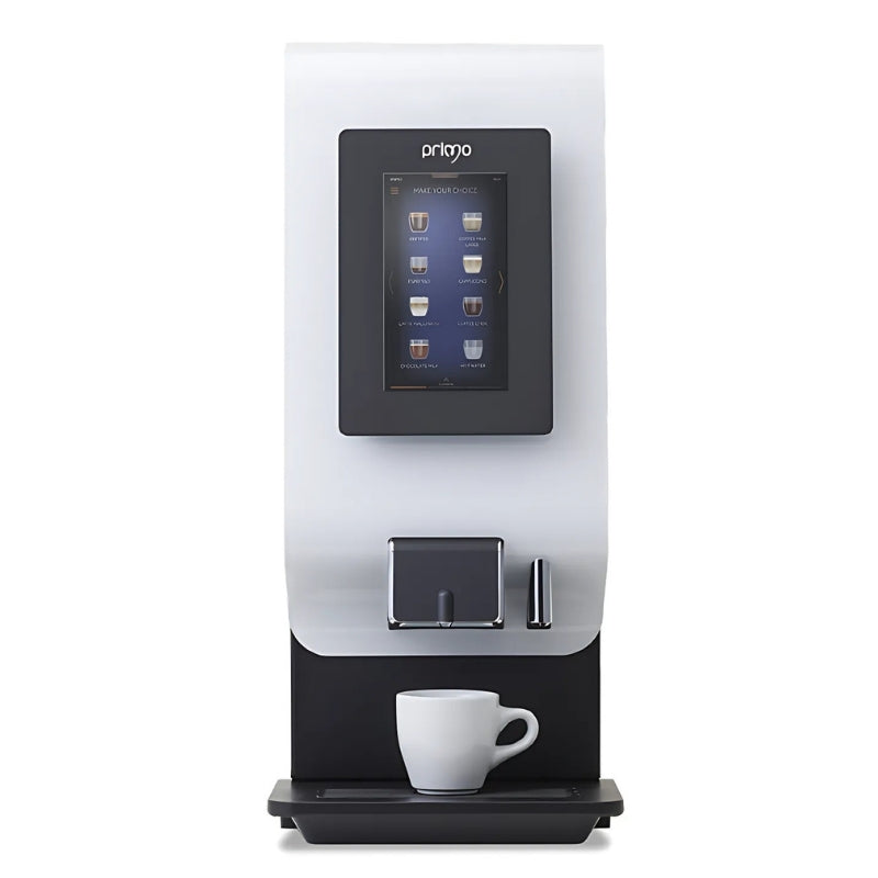 Front view of the Westomatic Primo Instant Mini Instant Coffee Machine